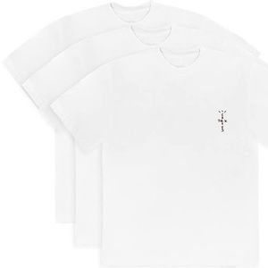 Cactus jack by Travis Scott white tee 3 pack